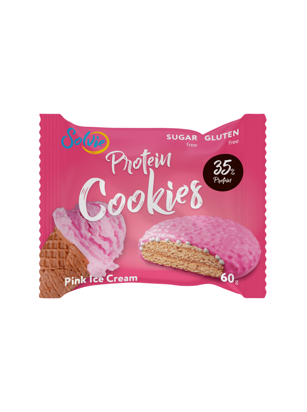 Печенье 35. Solvie протеиновое печенье. Protein cookies Solvie Pink Ice Cream. Cookies печенье протеиновые Solvie. Solvie Protein cookies в глазури (60 g).