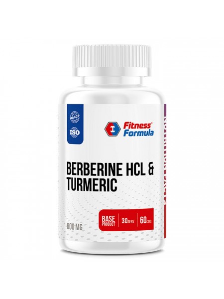 Fitness Formula Berberine HCl & Turmeric 60 капс