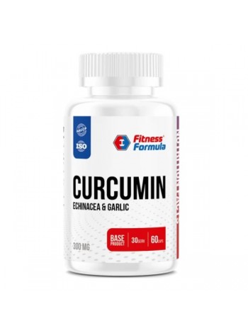 Fitness Formula Curcumin Echinacea Garlic (куркума, эхинацея, чеснок, антиоксидант) 60 капсул