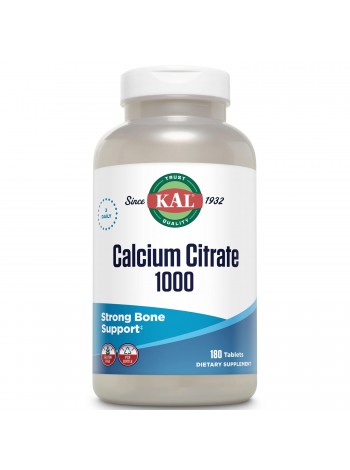 KAL Calcium citrate 180 tabs