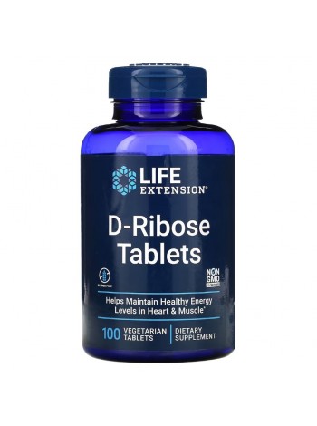 Life Extension D-Ribose Tablets 100 tab