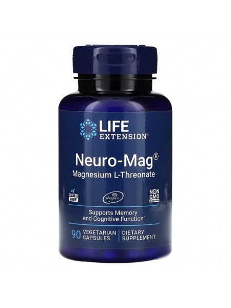 Life Extension Neuro-Mag® Magnesium L-Threonate 90vcaps