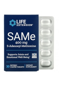 Life Extension SAMe 400 mg (30 вег. табл)