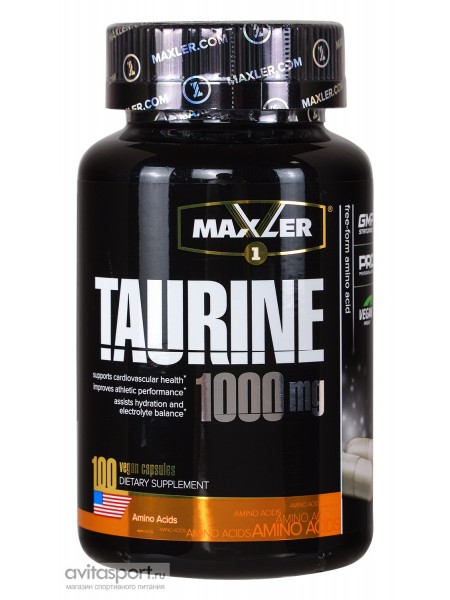 Maxler Taurine 1000 mg 100 caps