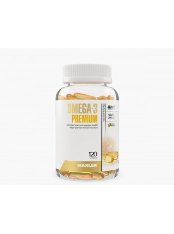 MAXLER OMEGA-3 PREMIUM 120sgels