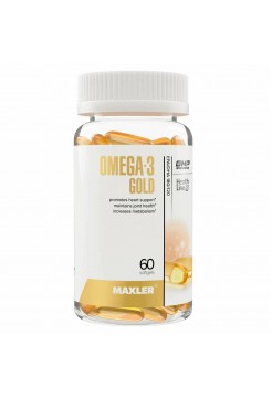 Maxler Omega-3 gold 60 sg
