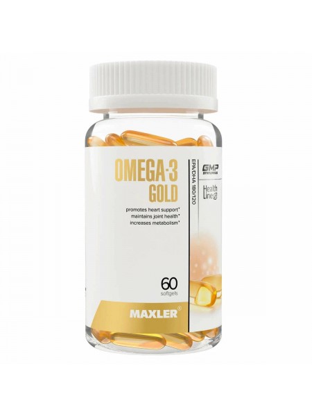 Maxler Omega-3 gold 60 sg