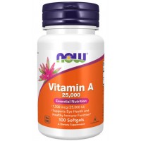 NOW Vitamin A 25000 IU 100 sg