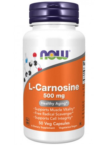 NOW L-Carnosine 500 mg 50 caps