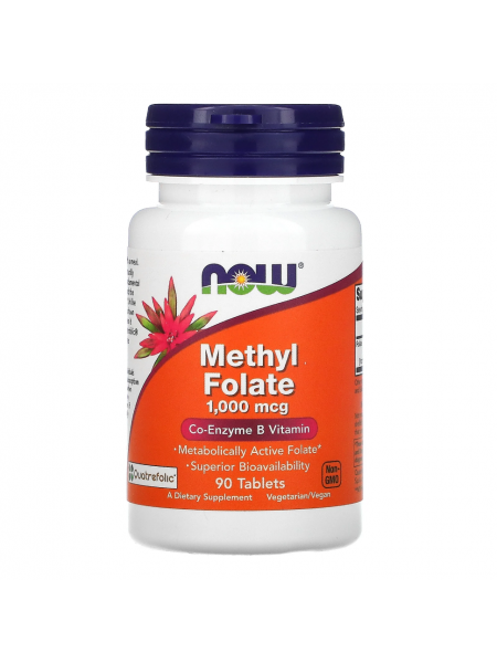 NOW Methyl Folate 1000 mcg 90 tab