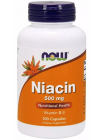 NOW Niacin 500 mg 100 caps