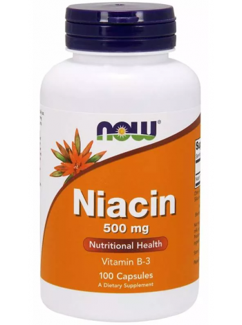 NOW Niacin 500 mg 100 caps