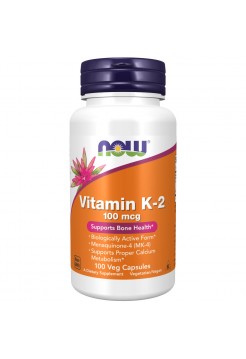 NOW Vitamin K-2 100 mcg 100 veg capsules