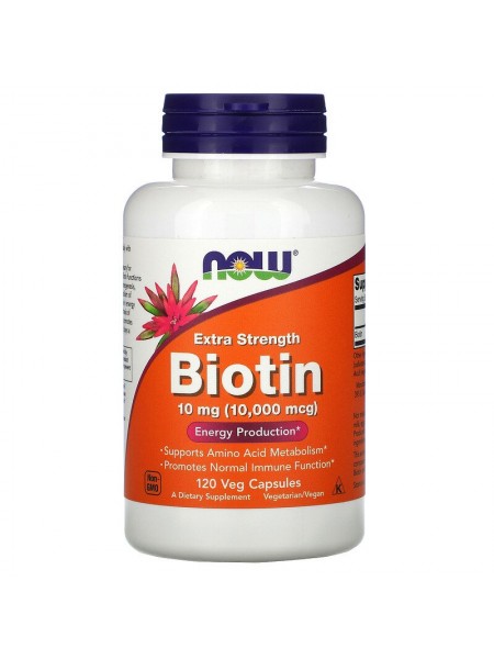 Now Biotin 10000mcg 120vcaps