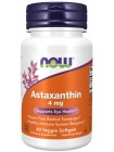 NOW Astaxanthin 4 mg 60 softgel / Нау Астаксантин 4 мг 60 софтгель
