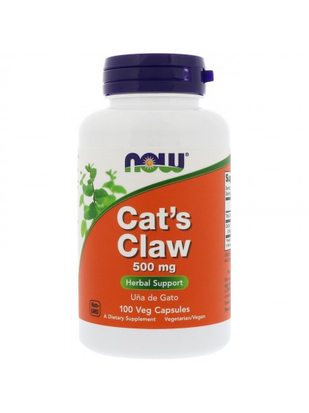 NOW Cat's Claw 500 mg 100 caps