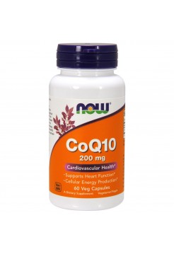 NOW CoQ10 200 mg 60 caps