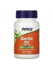 NOW Garlic Oil 1500 мг 100 капс (чесночное масло)