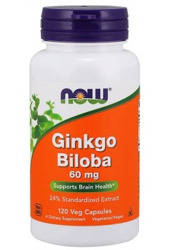 NOW Gingko Biloba 60 mg 120 caps