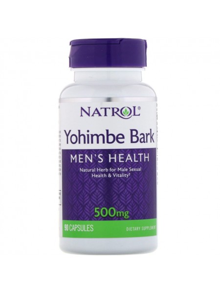 Natrol Yohimbe Bark 500 мг 90 caps