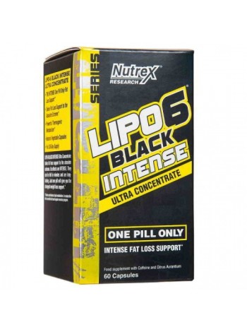 Nutrex Lipo-6 Black Ultra Concentrate Intense 60 caps