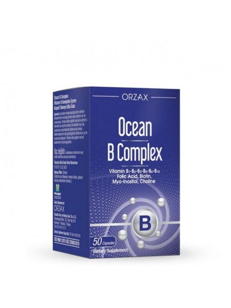 Orzax B Complex 50 caps
