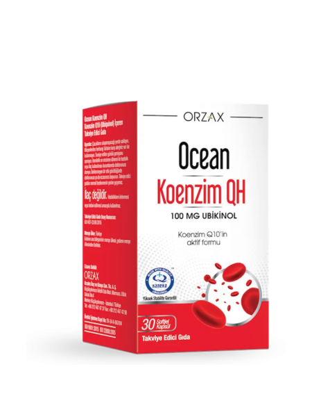 ORZAX OCEAN Coenzyme QH 100 mg 30 sg