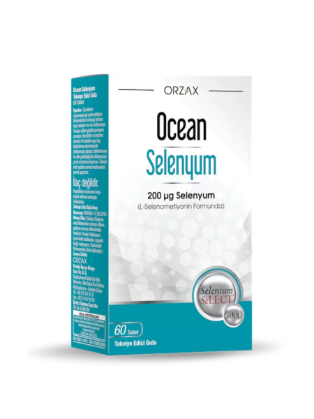 ORZAX OCEAN Selenyum 200 mcg 60 tabs