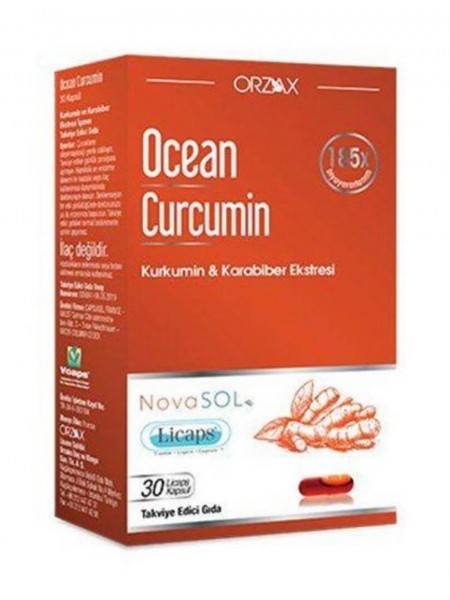Orzax  Ocean curcumin 30 КАПСУЛ