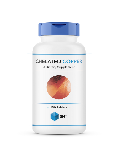 SNT Chelated Copper 150 tabs