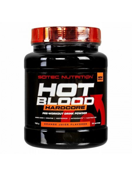 Scitec nutrition Hot blood hardcore 700g