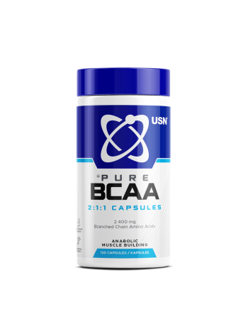 USN Pure BCAA 2:1:1, 120 капсул