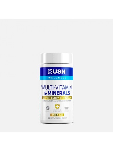 USN Multi-Vitamin & Minerals (60 гел. капс)