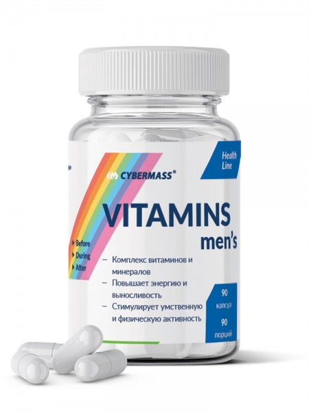 CyberMass Vitamins Men’s 90 caps