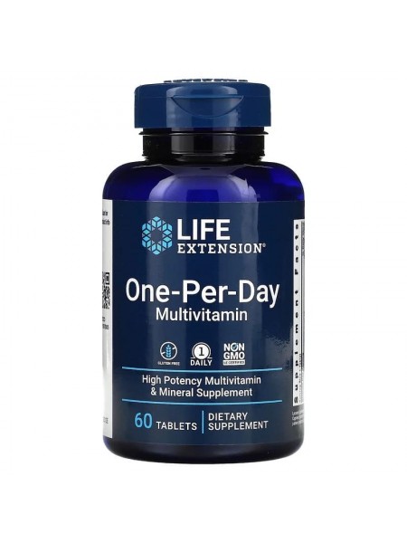 Life Extension One-Per-Day Multivitamin 60 tabs
