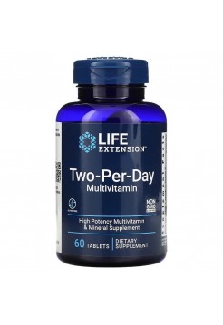 Life Extension Two-Per-Day Multivitamin 60 tabs
