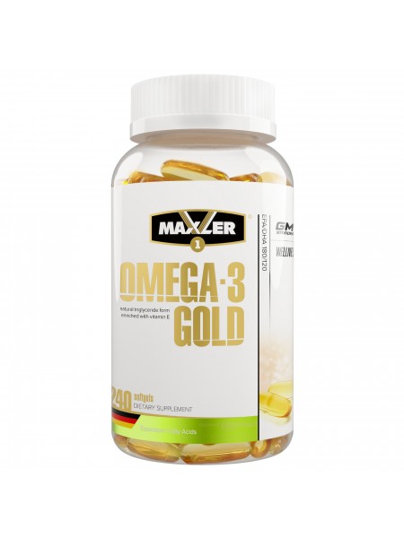 Maxler Omega-3 gold 240 sg