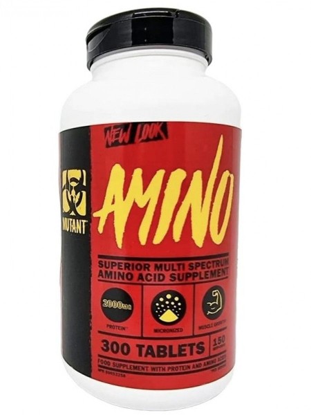Mutant Amino 300 tablets (Комплексные аминокислоты)