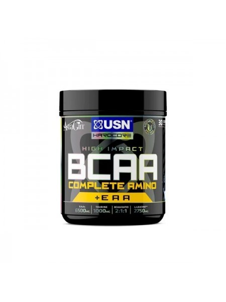 USN BCAA Complete Amino + EAA, 400 грамм (Аминокислоты БЦАА + ЕАА)