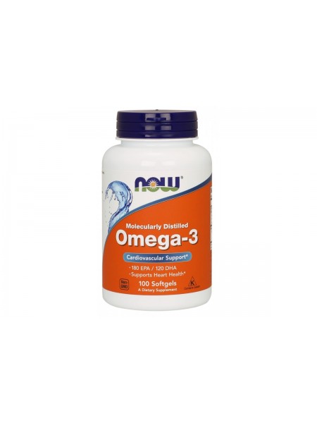 NOW Omega-3 1000 mg 100 sg