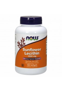 NOW Sunflower Lecithin 1200 mg 100 sg