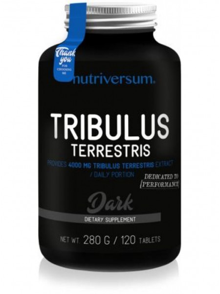 Nutriversum tribulus terrestris dark 120tabs