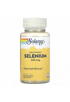 Solaray Selenium 200 mcg 100 caps